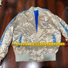 80s Disney mgm silk bomber