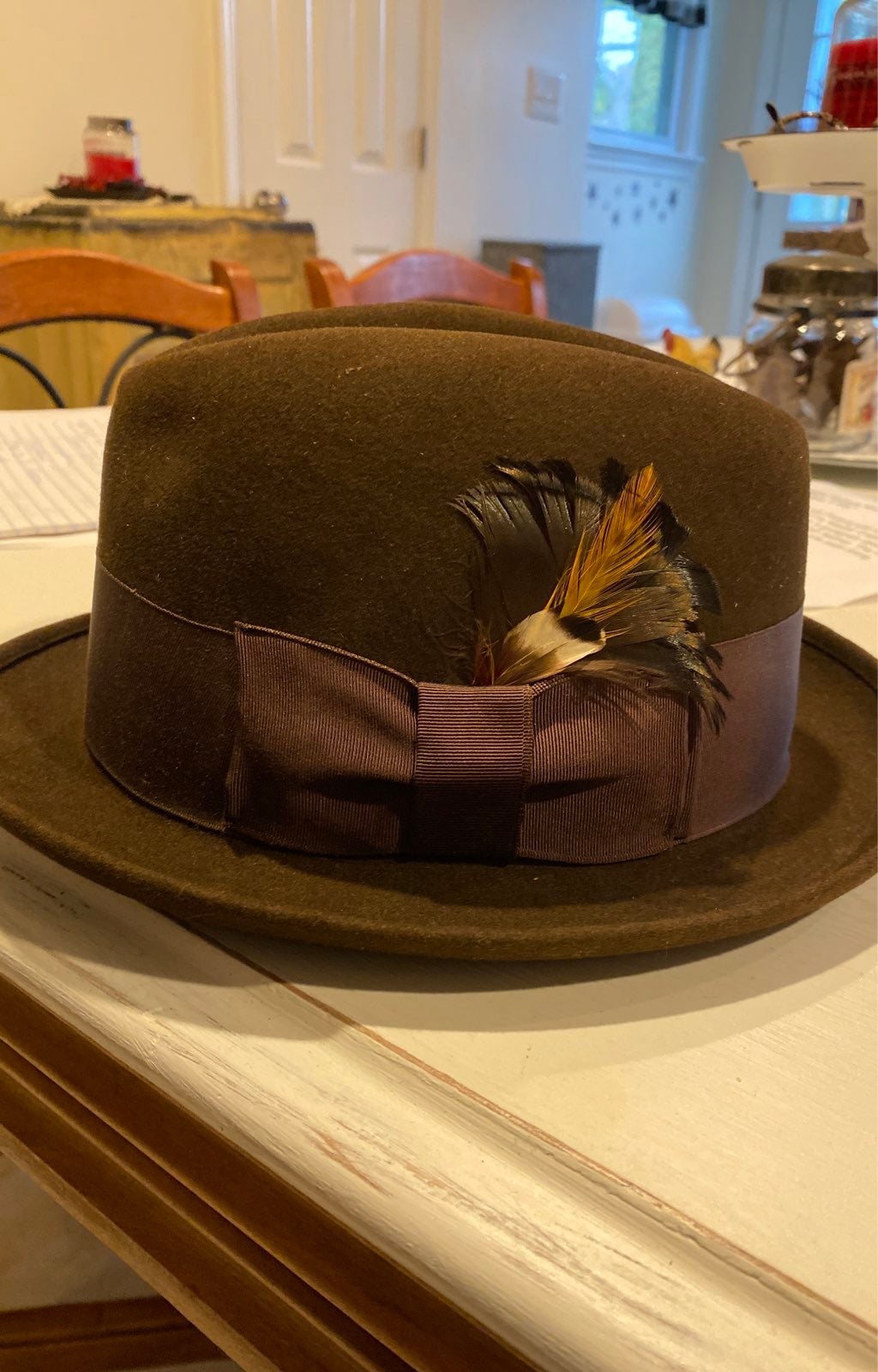 Vintage mens Roma Hat.