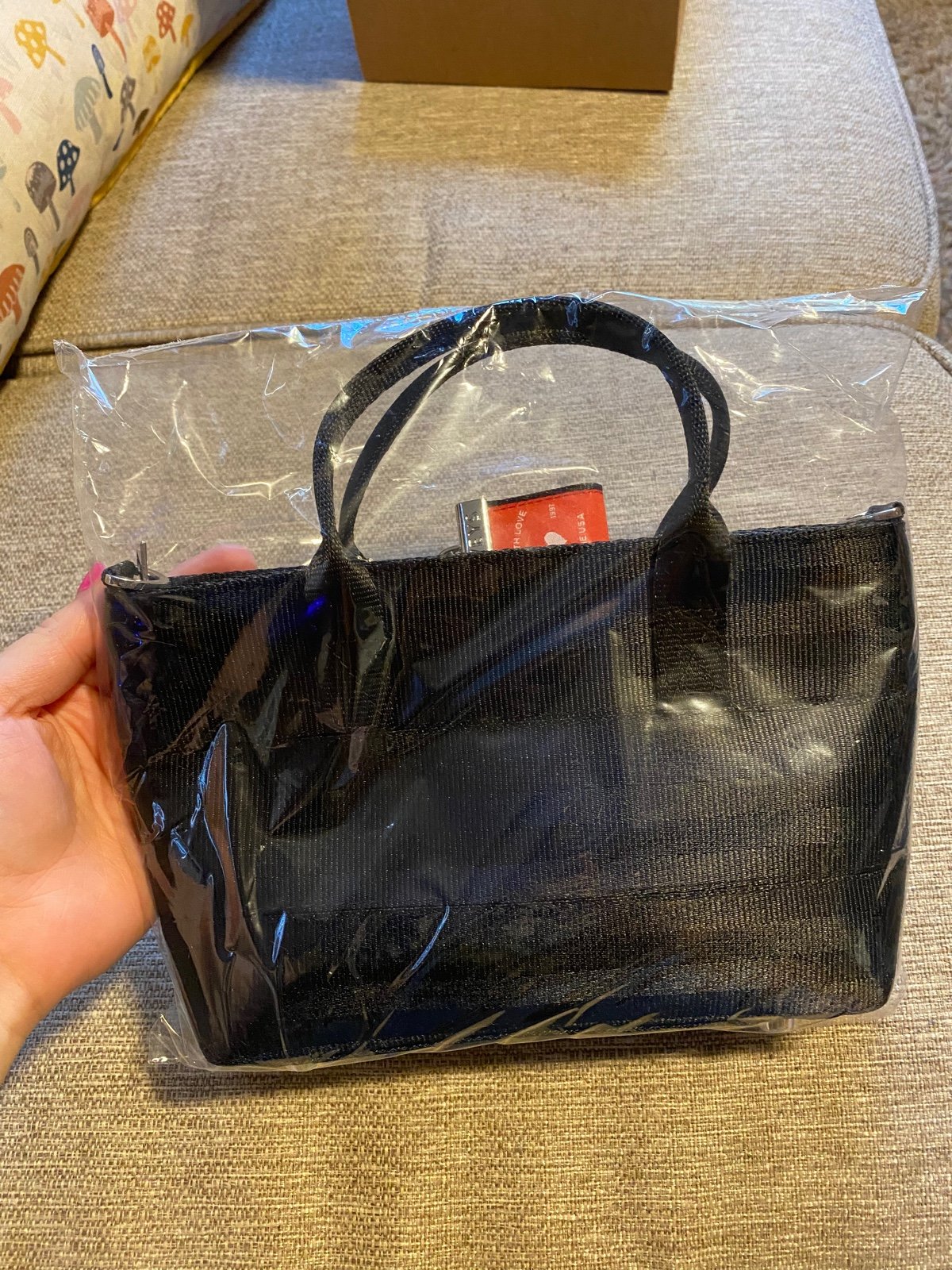 top brand Harveys Seatbelt Bags-Petite Streamline Tote-Black Women top brand Harveys Seatbelt Bags-Petite Streamline Tote-Black Women