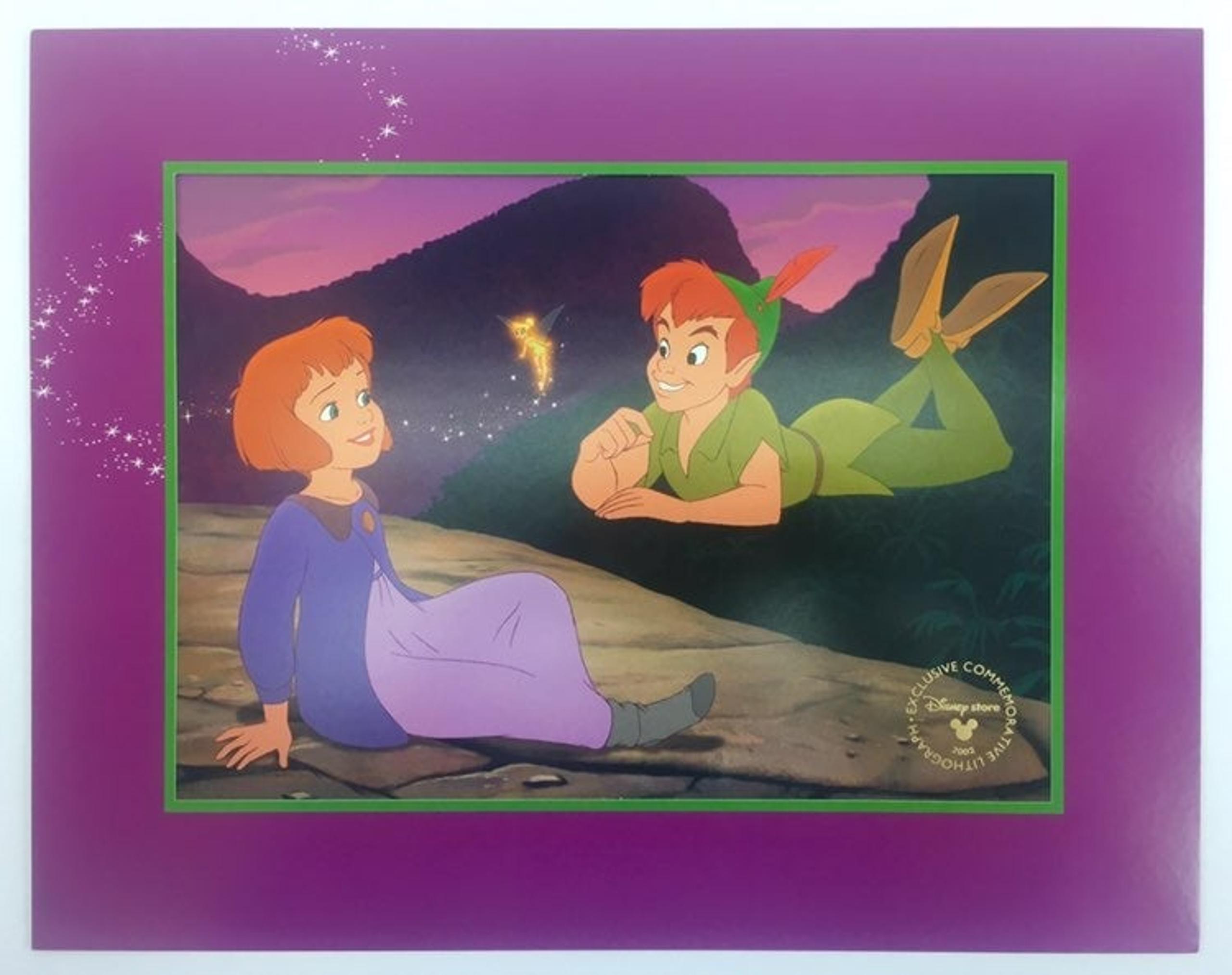 Disney Peter Pan Lithograph LikeNew