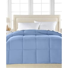 Royal Luxe Down Alternative Light Warmth Microfiber FULL/QUEEN Comforter Blue
