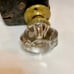 Antique Old Deco Interior Brass Steel Door Lockset Glass Knob