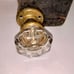 Antique Old Deco Interior Brass Steel Door Lockset Glass Knob