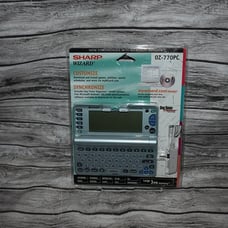 Vintage SHARP Wizard Electronic Personal Organizer Software, 0Z-770PC