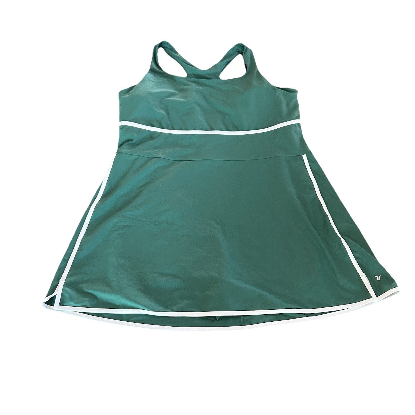 Old Navy Active Green White Powersoft Exercise Dress XXL Tennis Athletic