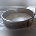 Coach Signature bangle Bracelet - Silver tone - with Coach Hallmark inside