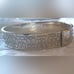 Coach Signature bangle Bracelet - Silver tone - with Coach Hallmark inside