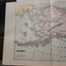 Map of Alaska, USA from Encyclopedia Britannica 1890s Excellent Condition