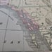 Map of Alaska, USA from Encyclopedia Britannica 1890s Excellent Condition
