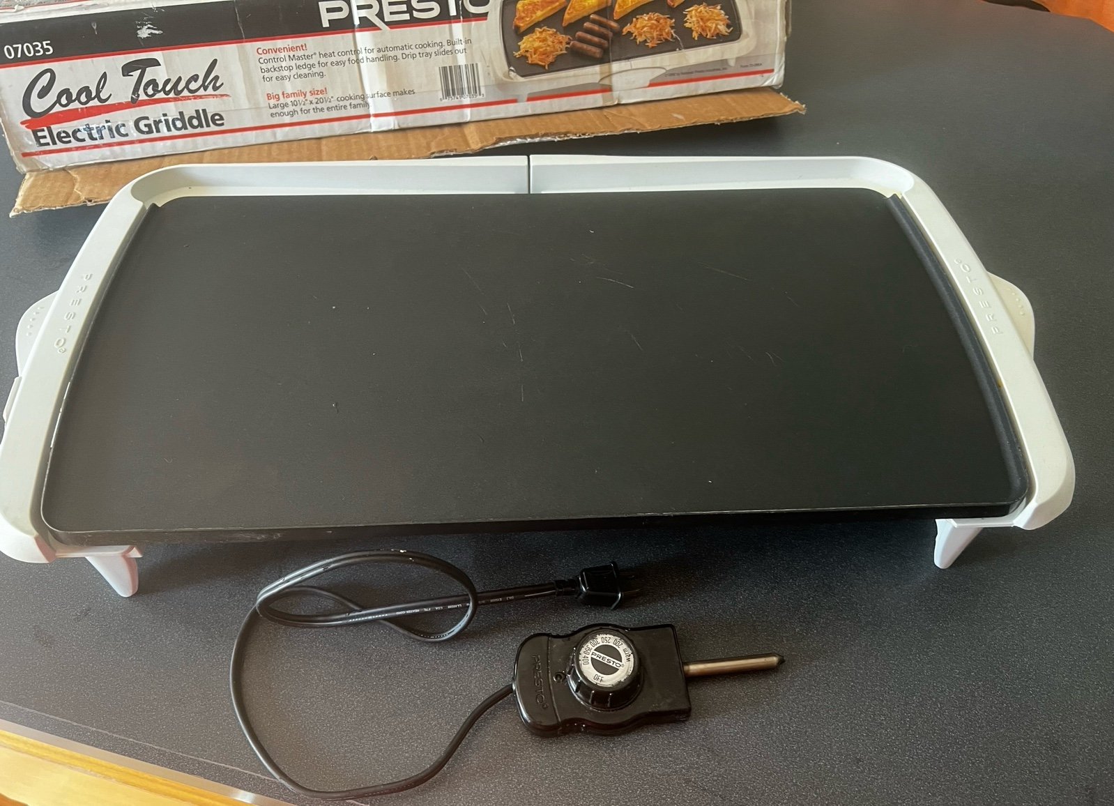 Presto, Cool Touch Electric Griddle, White, Used X2 In Orginal Box