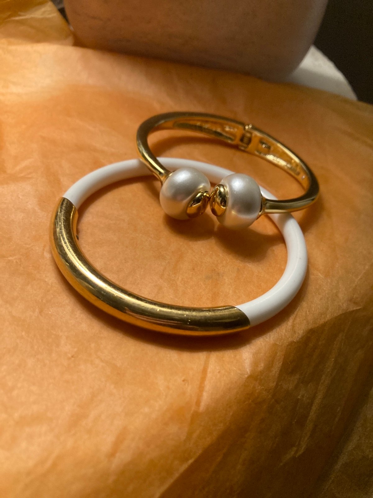 2 Retro Mid Century bracelets
