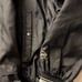 Dunlop Mechanics Bomber Jacket XXL Black w/Sewn in Grey Hoodie Zip And Button