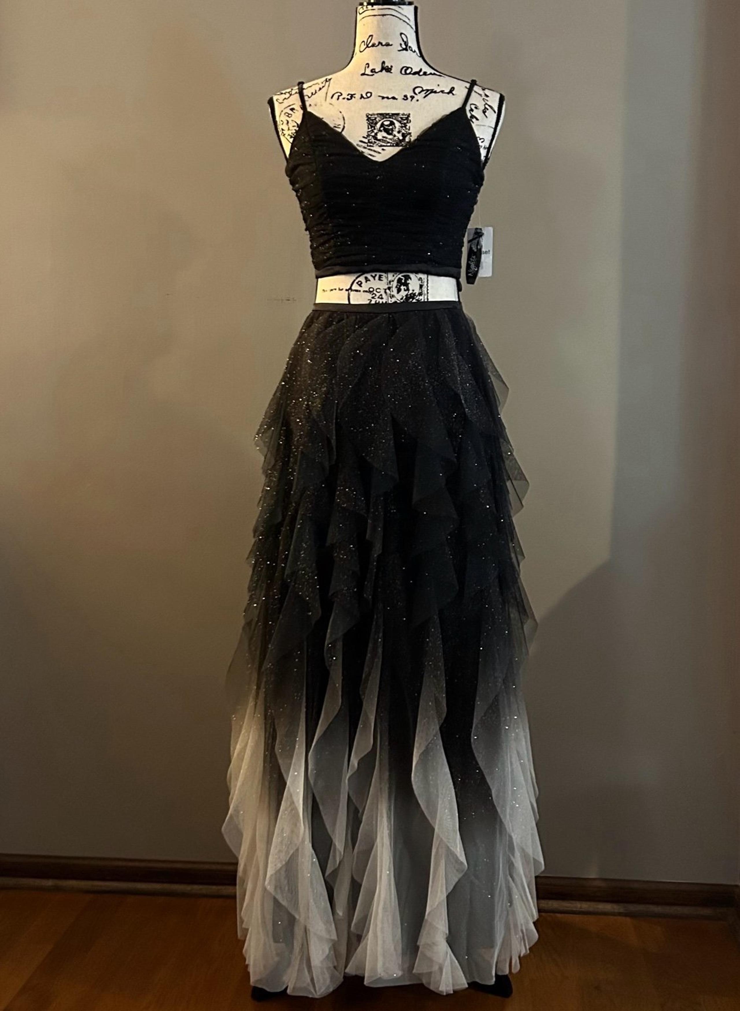 Nights Teeze Me 2 piece Ombré Tulle Dress