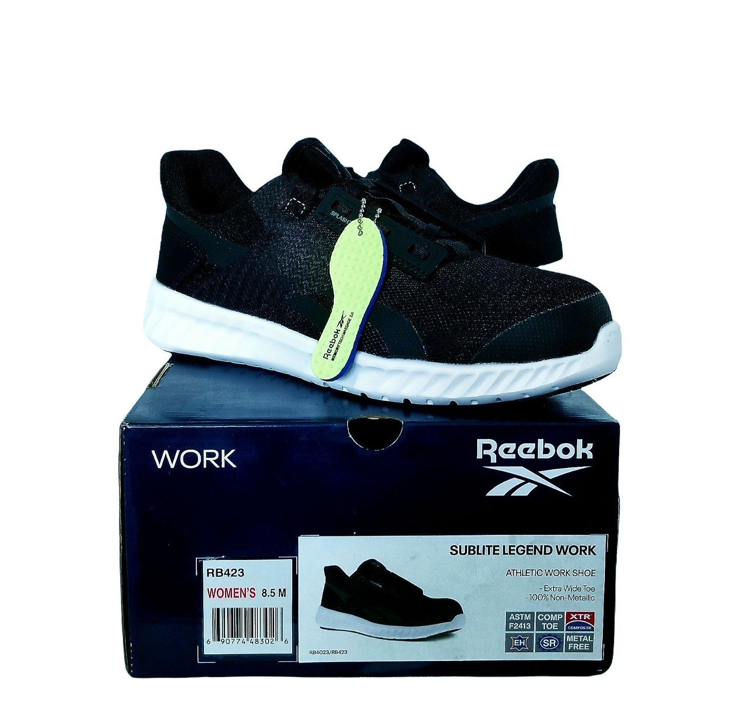 Reebok Work RB423 Womens Sublite Legend Athletic Work Shoe 8.5M