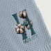 Honor The Gift Men's Embroidered H Logo Handcrafted Soft Knit Cotton Shorts