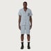 Honor The Gift Men's Embroidered H Logo Handcrafted Soft Knit Cotton Shorts