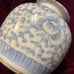 Antique Chinese Blue White Jar , 4”