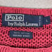 Vintage Polo Ralph Lauren Hand Knit Sweater Womens Large Pink Cable Knit Grandma