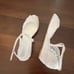 Wedding wedge heels