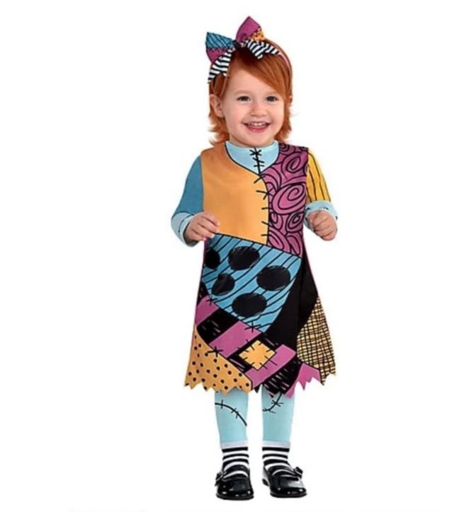 Baby Sally Costume - The Nightmare Before Christmas, 18-24 Months, New