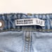 Zara Basic Denim Metal Grommet Rings Fray Raw Hem Cropped Button fly Jeans Sz 4