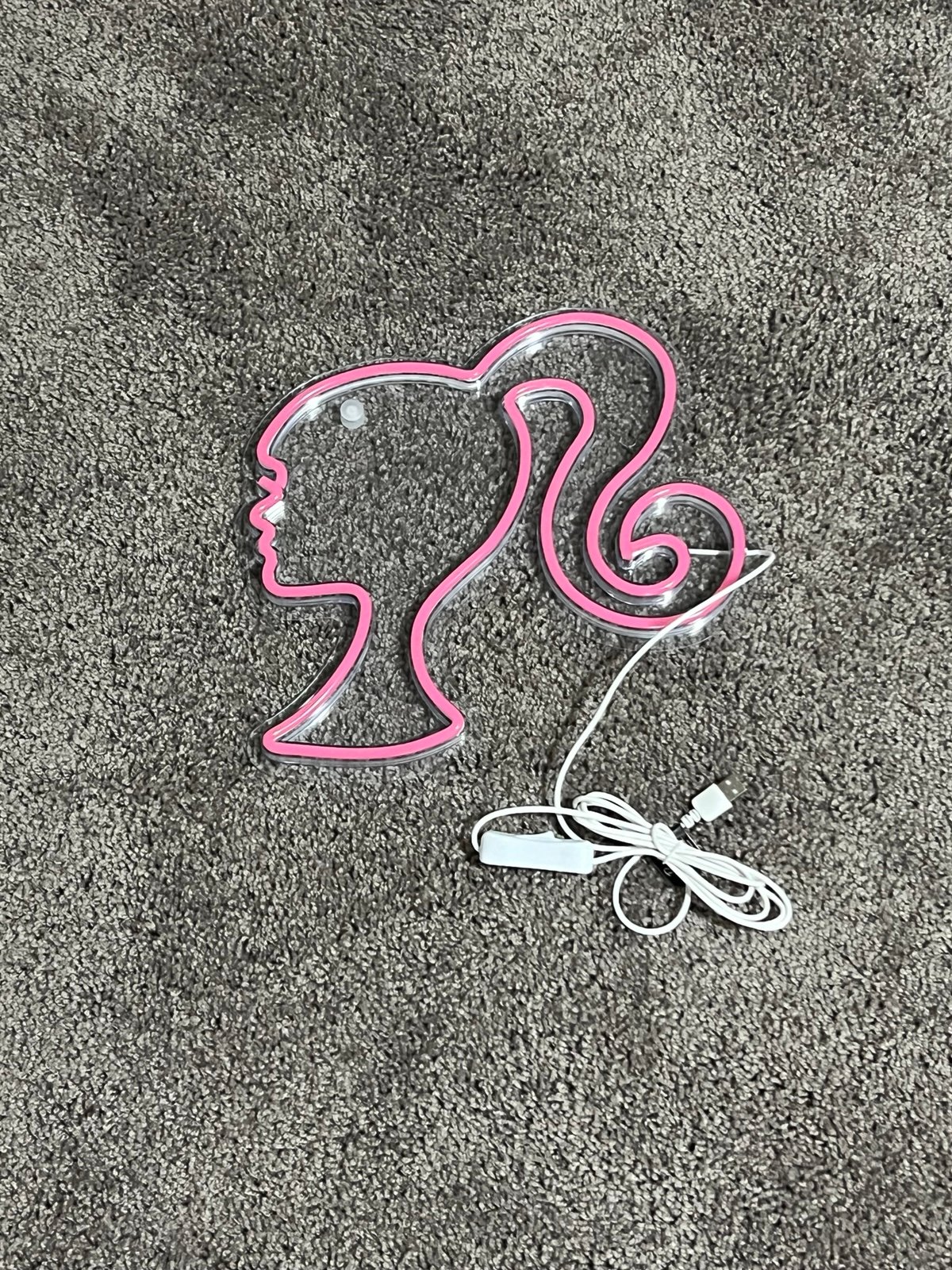 Barbie Neon Light Up Wall Decor