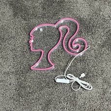 Barbie Neon Light Up Wall Decor