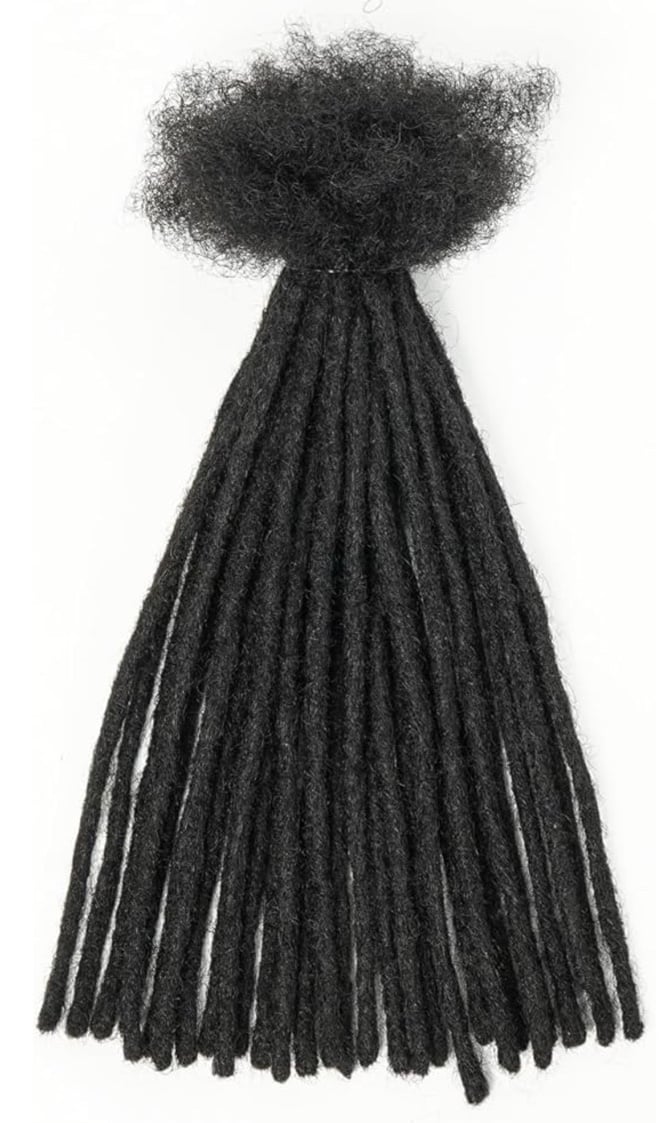 100% Human Hair Dreadlocks Handmade Loc Extension