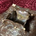 Handmade pottery chip n' dip tray