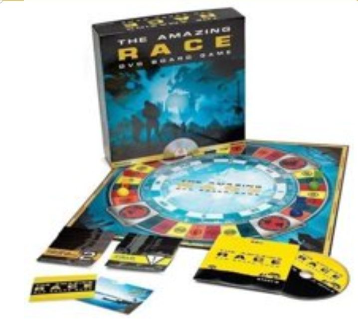 Pressman The Amazing Race DVD Board Game