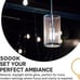 Vintage LED Edison Light Bulbs 60W (6 Pack)- E26/E27 Base Dimmable