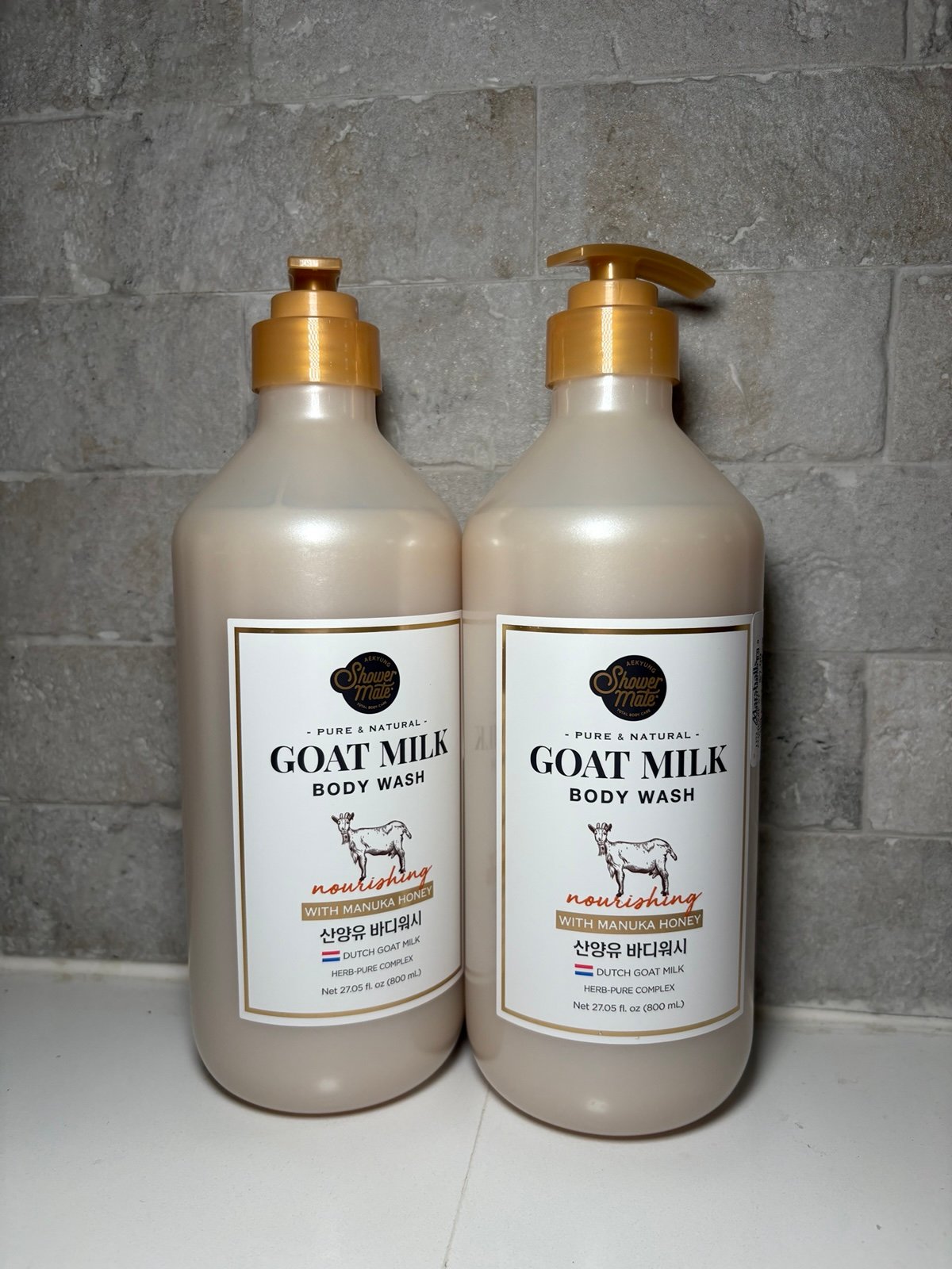 GOAT MILK BODY WASH KOREAN