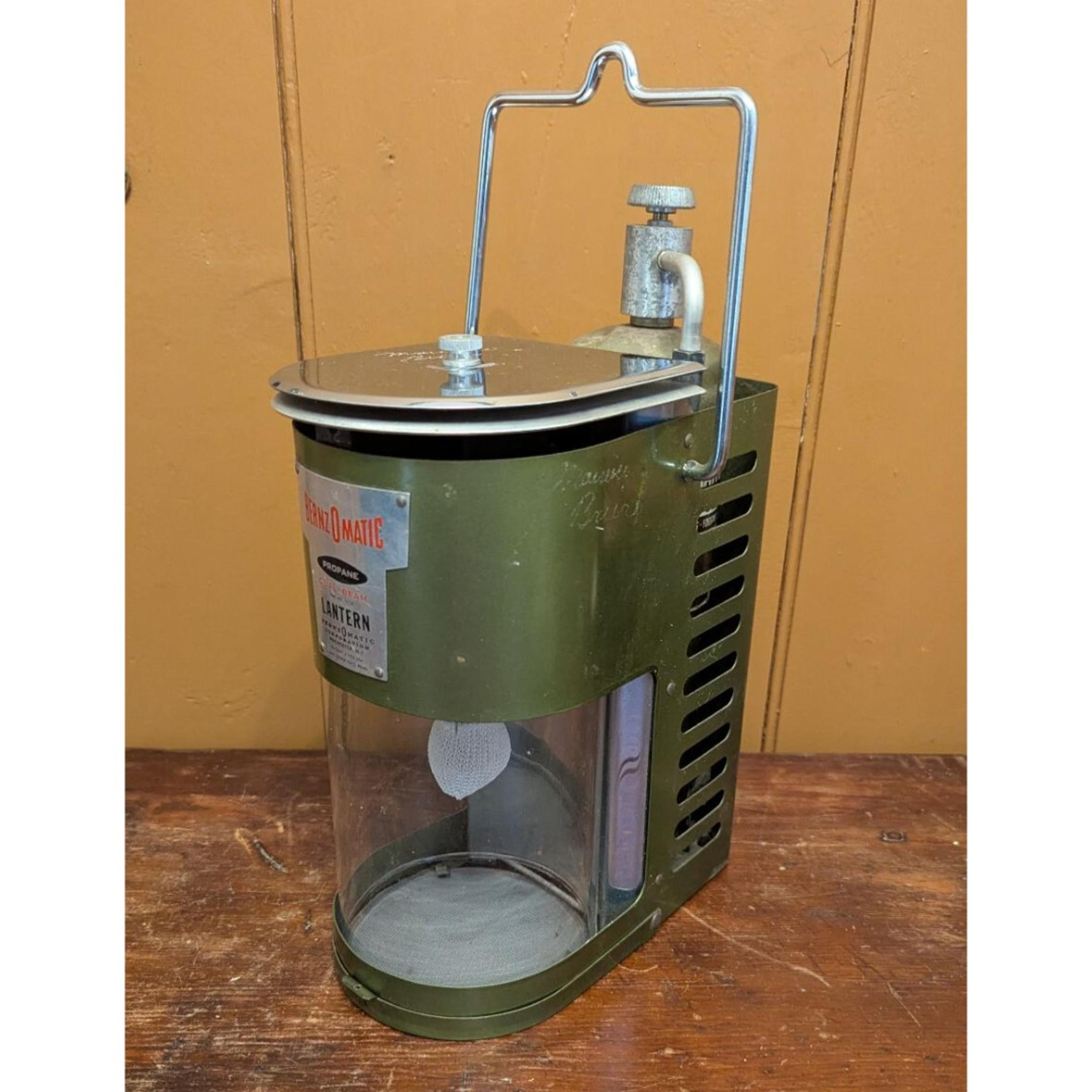 VTG Bernz-O-Matic Dual Beam Propane Lantern TX-750 Camping Light WORKING