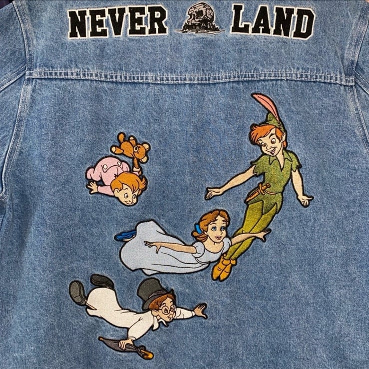 Disney x cakeworthy XXL Peter Pan denim jacket