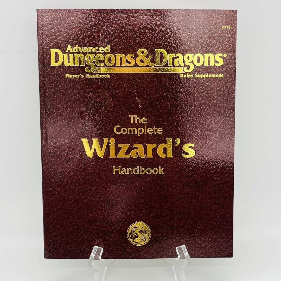 AD&D Complete Wizard's Handbook Rules Supplement 1995 TSR 2115 Dungeons Dragons