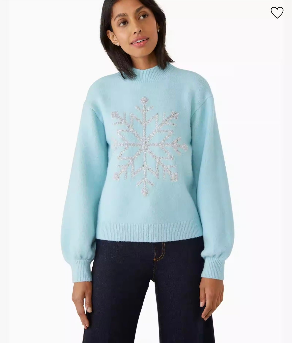 NWT Kate Spade New York Snowflake Sweater XSmall