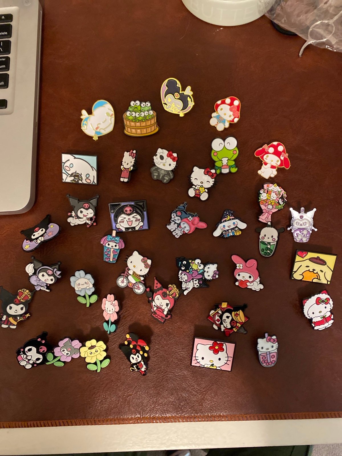 5 for 18 Sanrio characters enamel pin collection