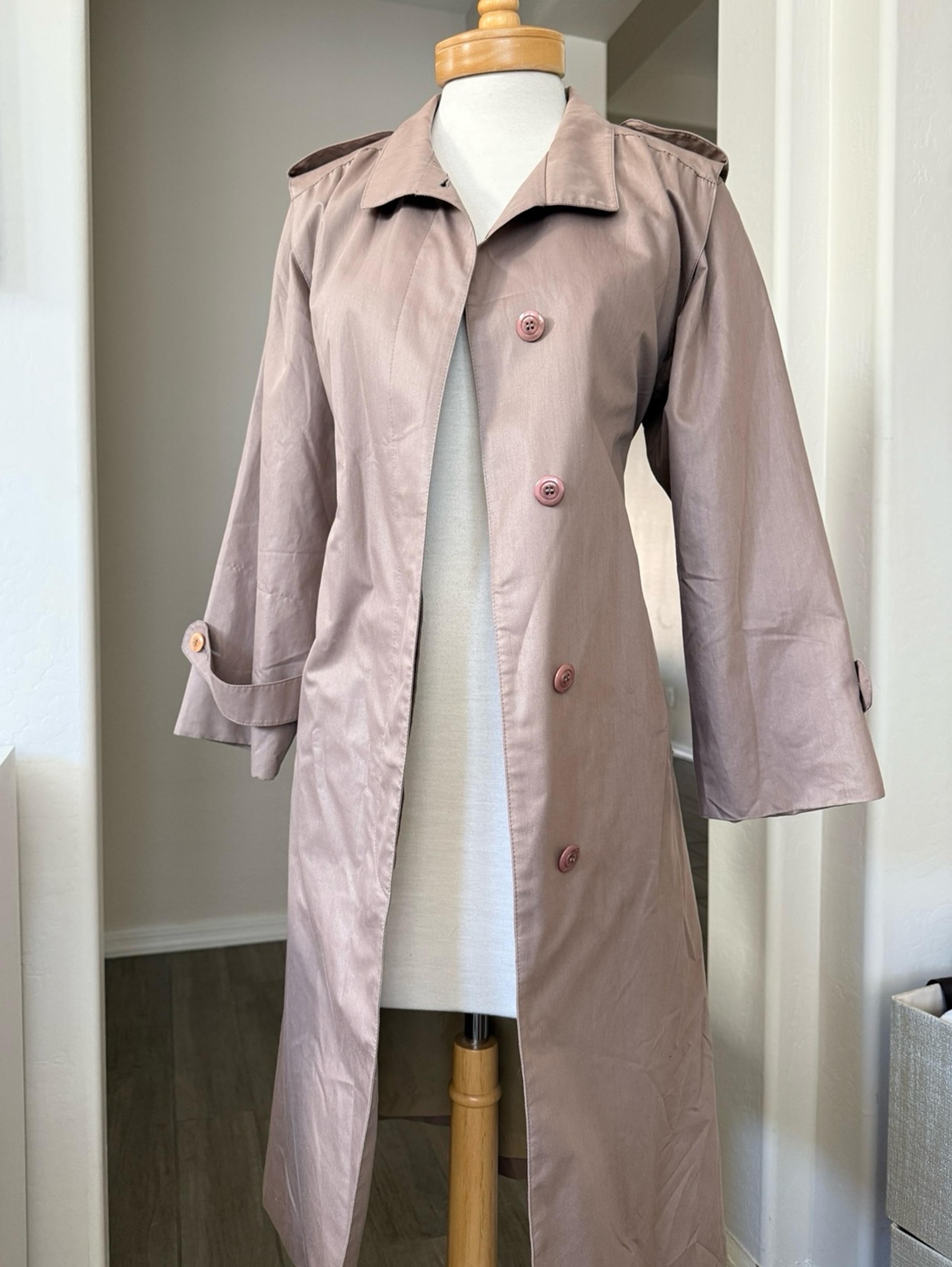 Misty Harbor Trench Coat