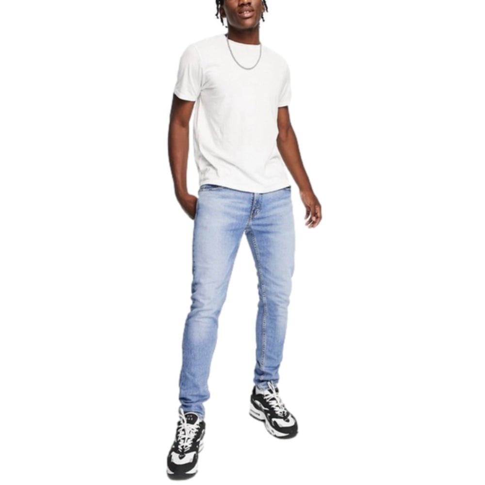 Levi's 512 Men's Slim Taper Jeans Size 33x32 Mid-blue Wash Zip Fly 5 Pockets NWT