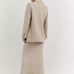 DISSH Women's Essential Stone Blazer - Stretch Fabric Pockets - Size US 8