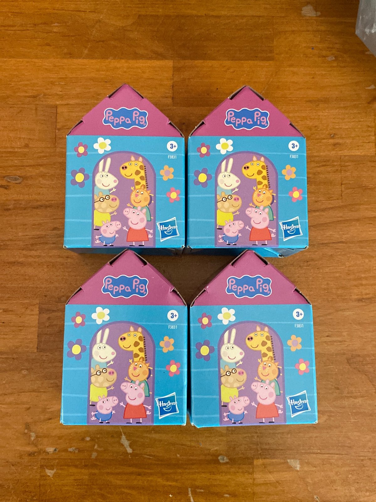 4 new peppa pig house blind mystery figures