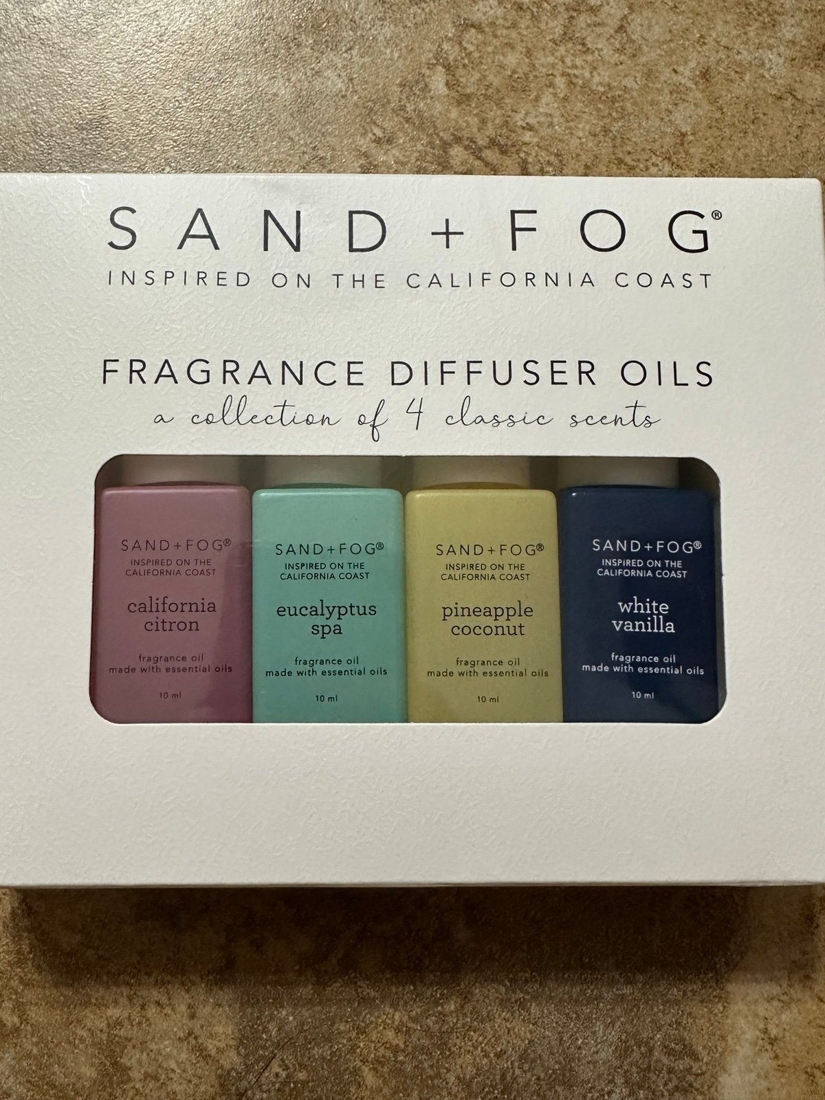 Sand Fog Fragrance Diffuser Oils Set of 4 - Classic scent