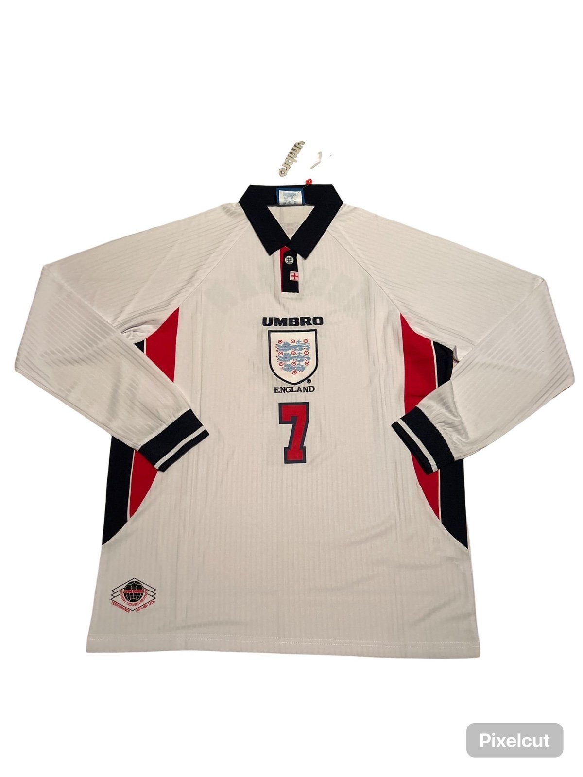 Retro David Beckham England 1996/97 Home Jersey