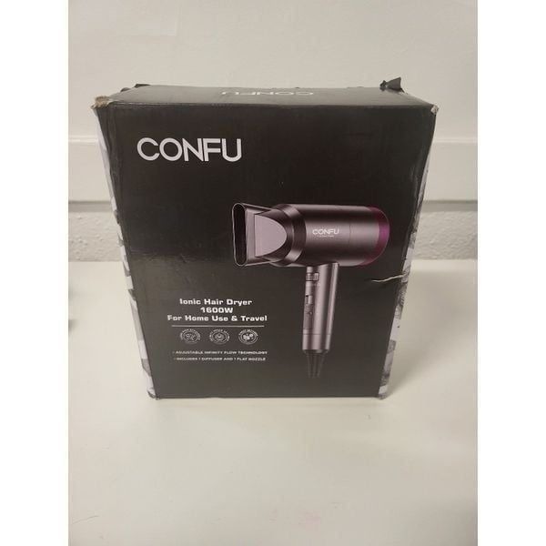 1600W Professional Hair Dryer with Diffuser And Flat Nozzle