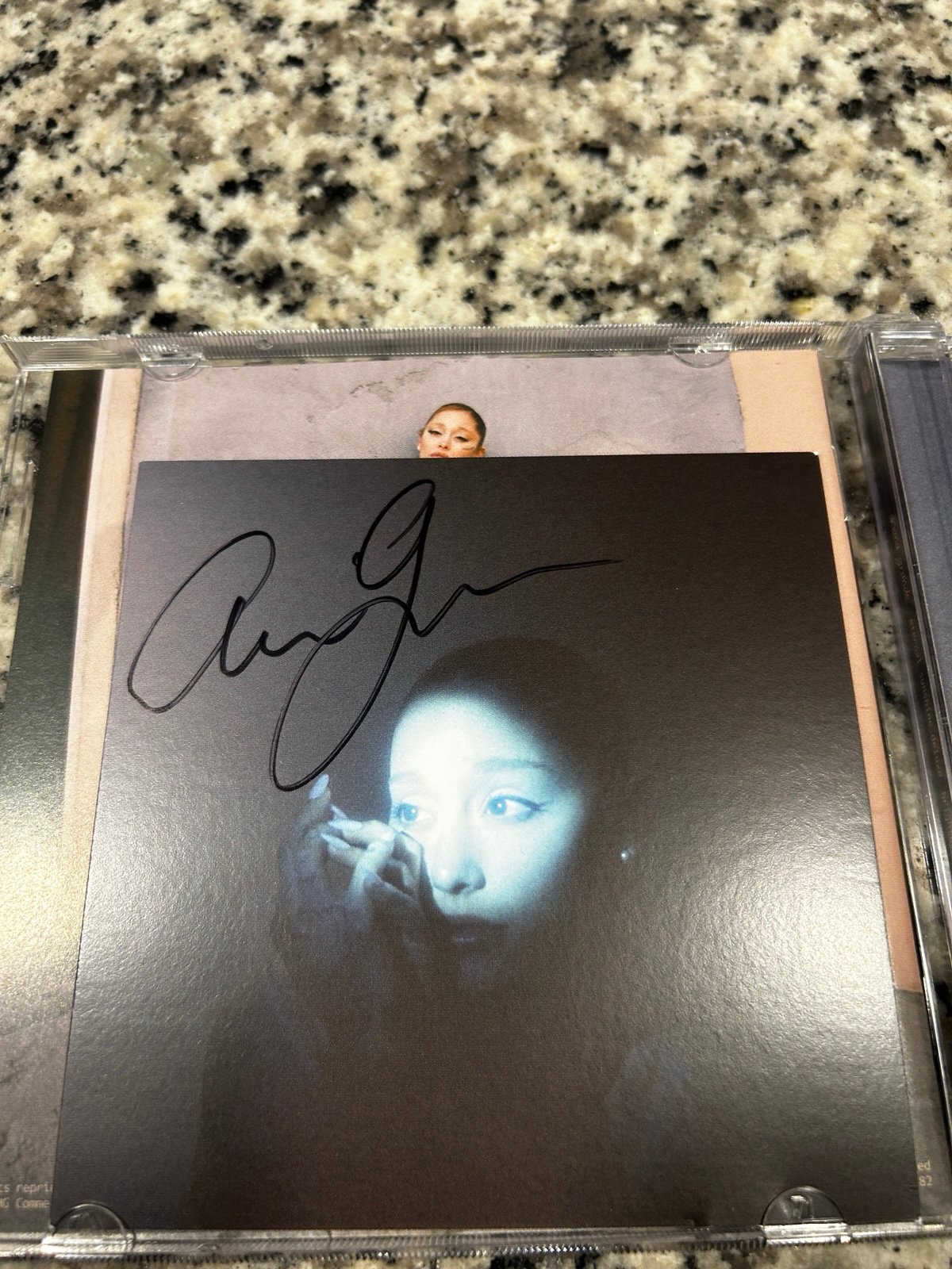 Imperfect Signed Ariana Grande CD