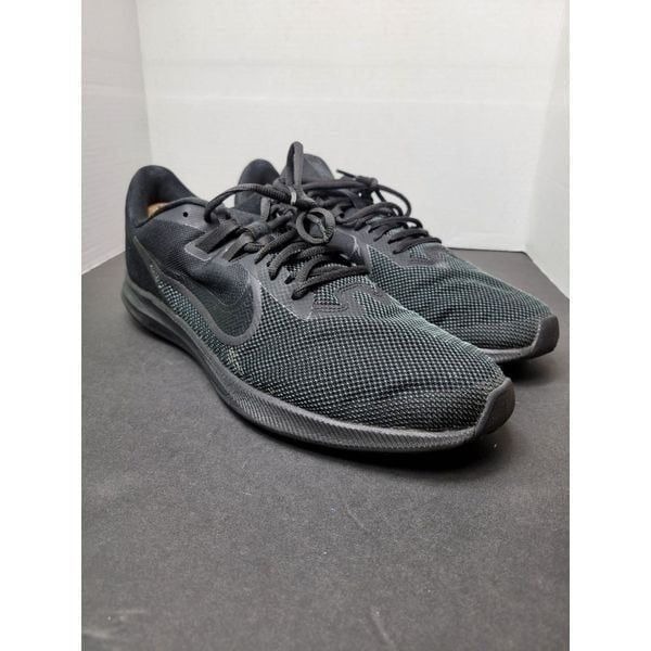 Nike Downshifter Black Athletic Running Casual Sneaker Shoes Size 14
