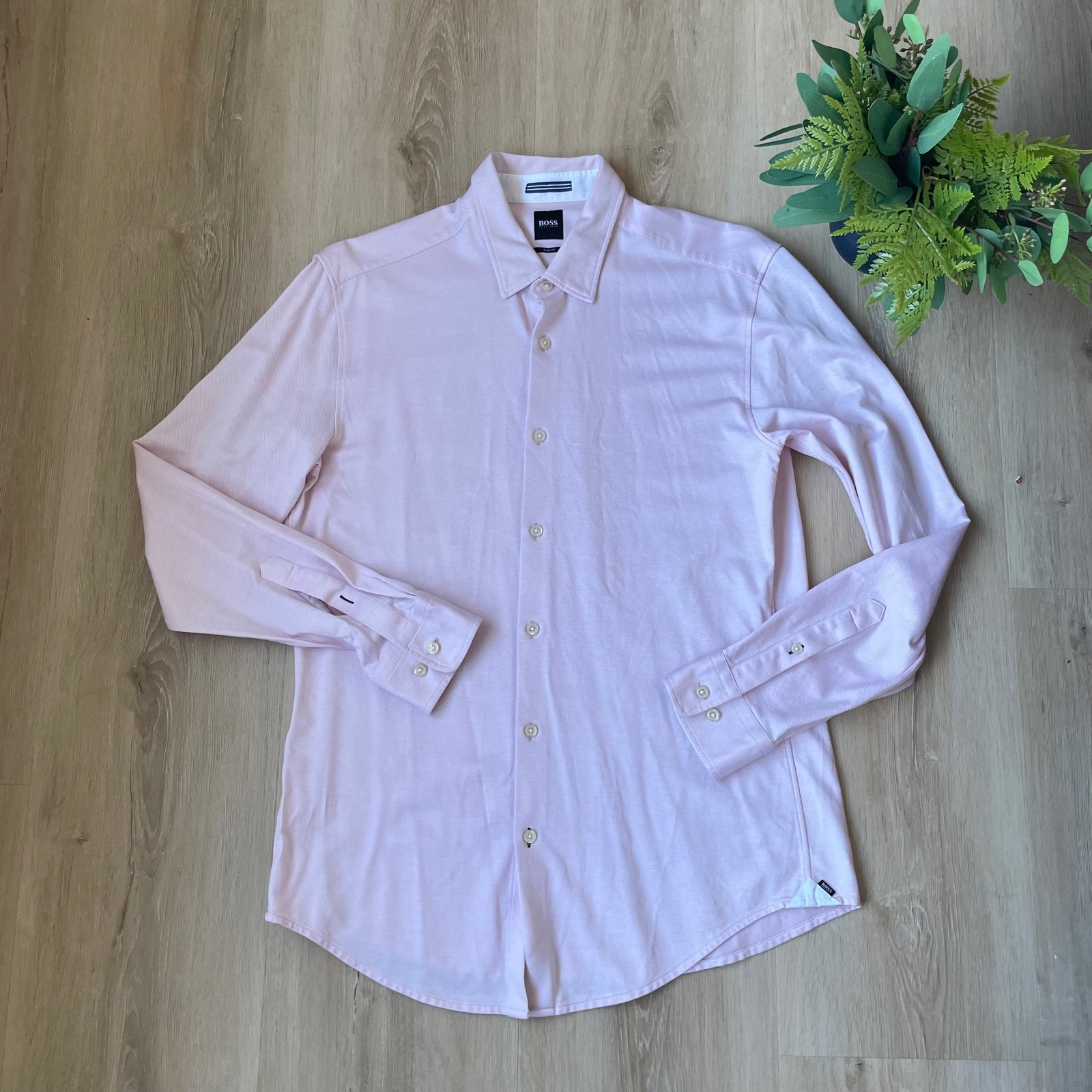 BOSS Hugo Boss Ronni Light Pink Button Down