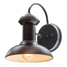 Pair of Globe Electric Martes 1-Light Indoor/Outdoor Wall Sconce Oil Rubbed Bron