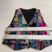 Gypsea Imports Patchwork Vest Size Large