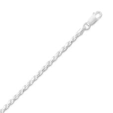 Diamond Cut Rope Chain (2.7mm) SEG00wardc25